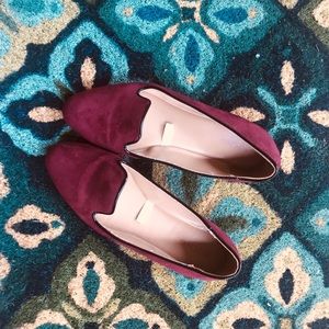 Merona maroon loafers